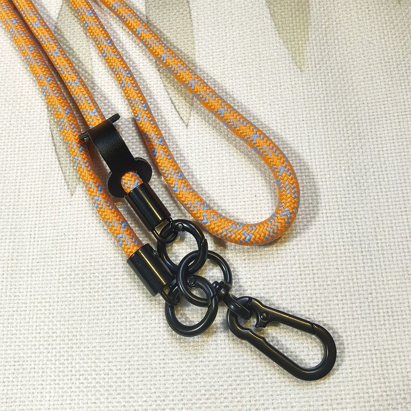 Mobile phone lanyard with multifunctional polyester strap for daily use, crossbody phone lanyard cell phone accessories