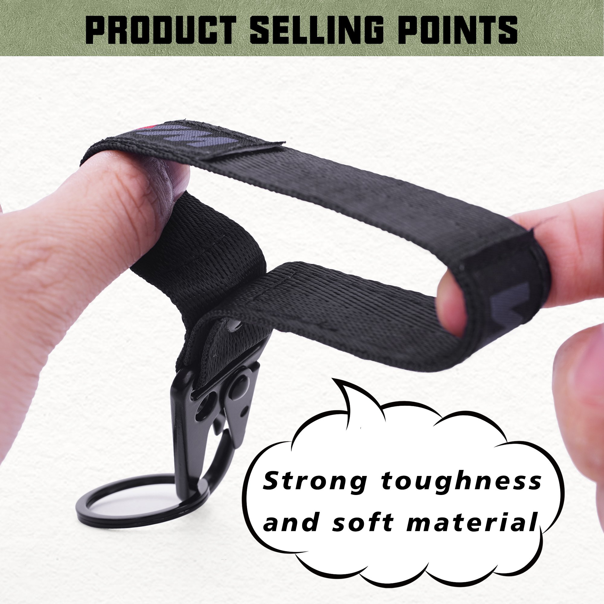 Promotional Mobile Phone Strap Printing Logo Lanyard Keychain Nylon Polyester Short Wristlet Keychain Cute Lanyard For Keys