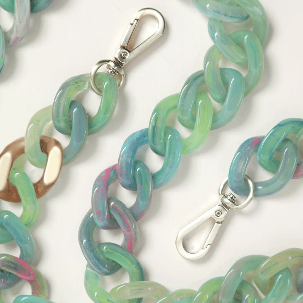 Resin bag chain, mobile phone strap, messenger bag accessories, handbag replacement chain, mountaineering mobile phone strap