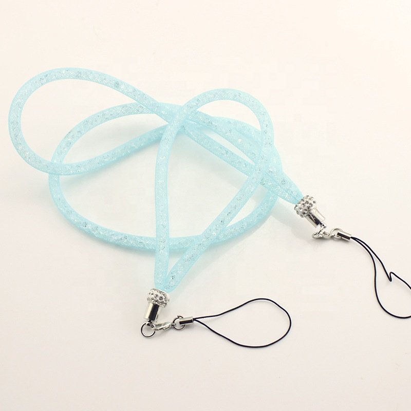 2022 New Design Mobile Phone Lanyard Cell Phone Strap Rhinestone Lanyard Crossbody Case Strap Necklace Luxury Accessories
