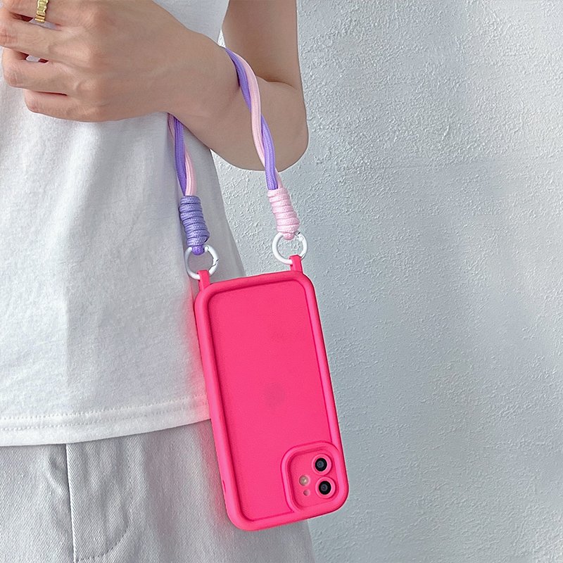 Adjustable Polyester Wristband Lanyard Hand Crossbody Strap for Most Smart Phones Phone Wrist Strap Lanyard