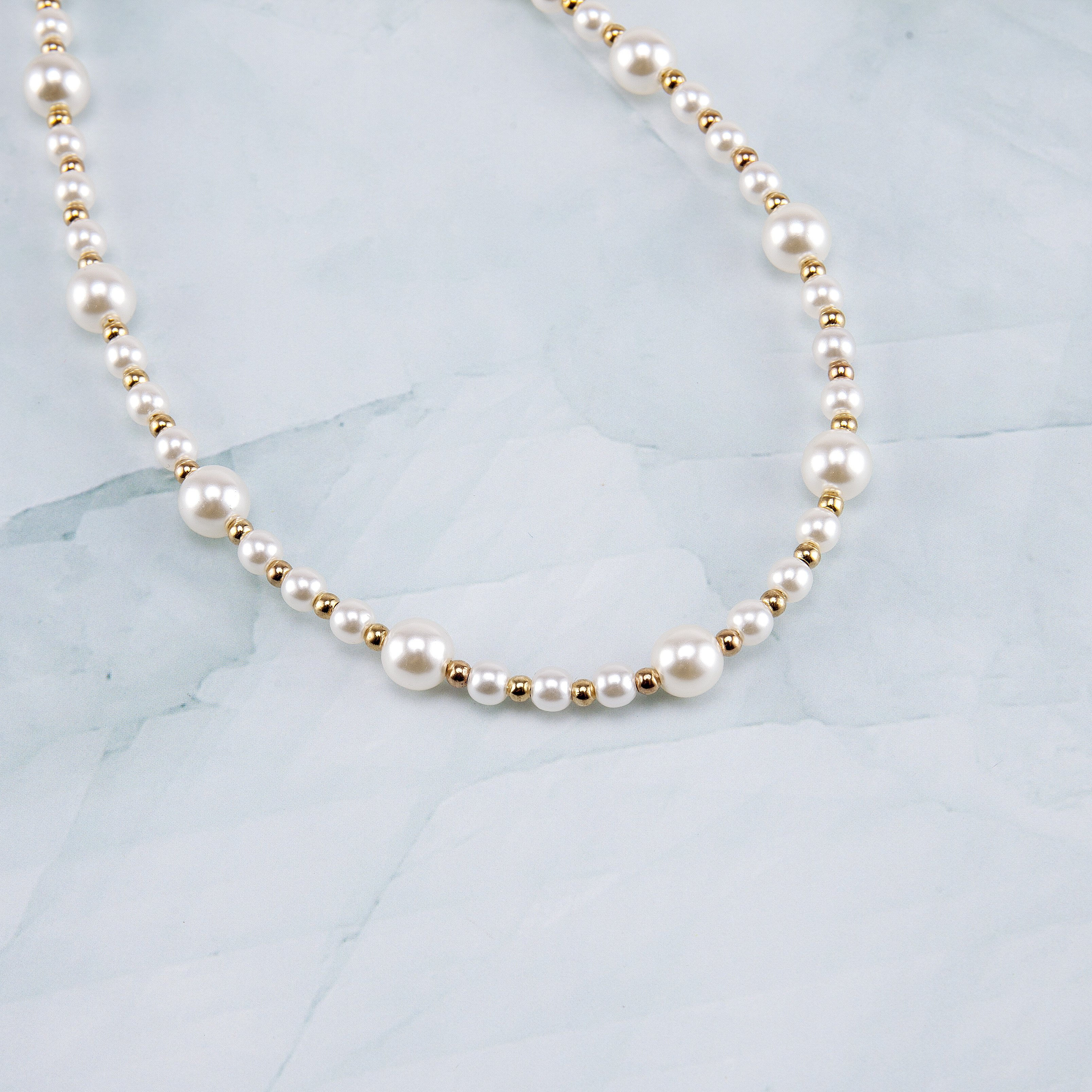 Exquisite and Elegant Stargazer Beaded Pearl Style Mobile Phone Lanyard and Mobile Phone Wrist Strap