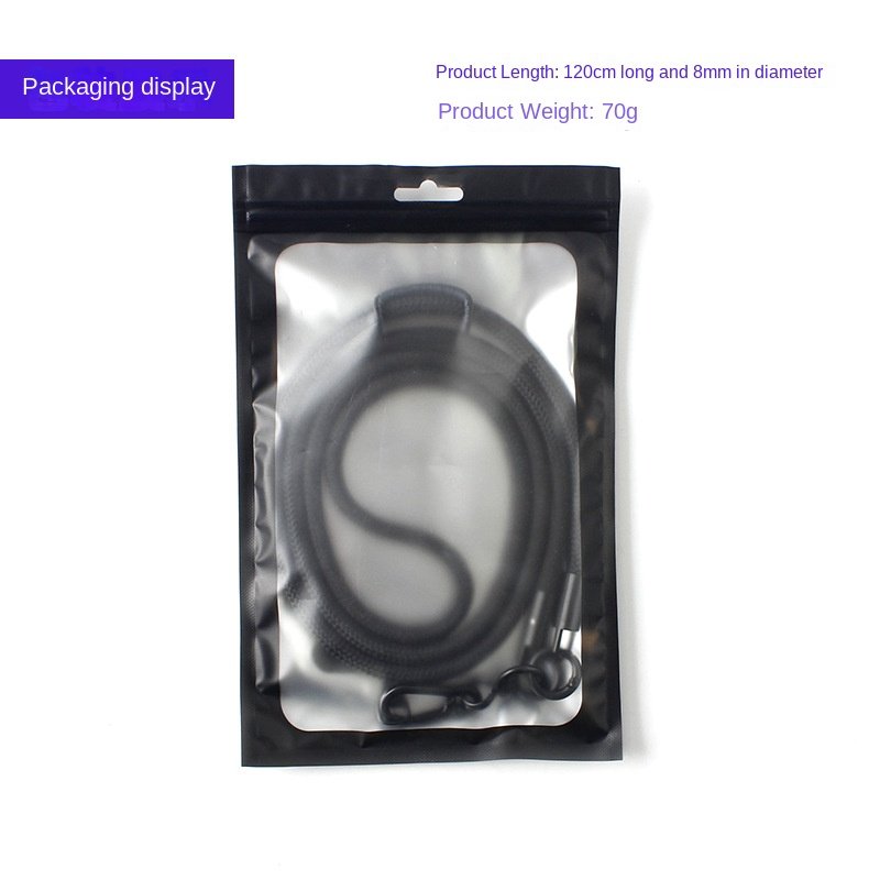 Wholesale Cross-border 8mm Thick Braided Mobile Phone StrapUniversal Anti-lost Lanyard 120cm for Hanging Mobile Phones and Bags