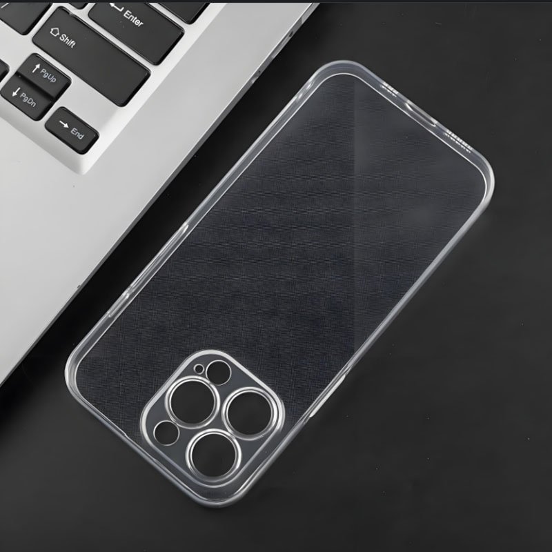Yellowing-Resistant Slim Soft TPU Clear Transparent Cell Mobile Phone Case For iPhone 15 14 13 12 11 Pro Max 6 7 8 X Plus xr xs