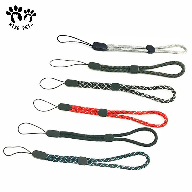 Universal Mix Color Nylon Cell Phone Wrist Straps Adjustable Short Anti-lost Hand Lanyard for USB Camera Car Key Smart Devices