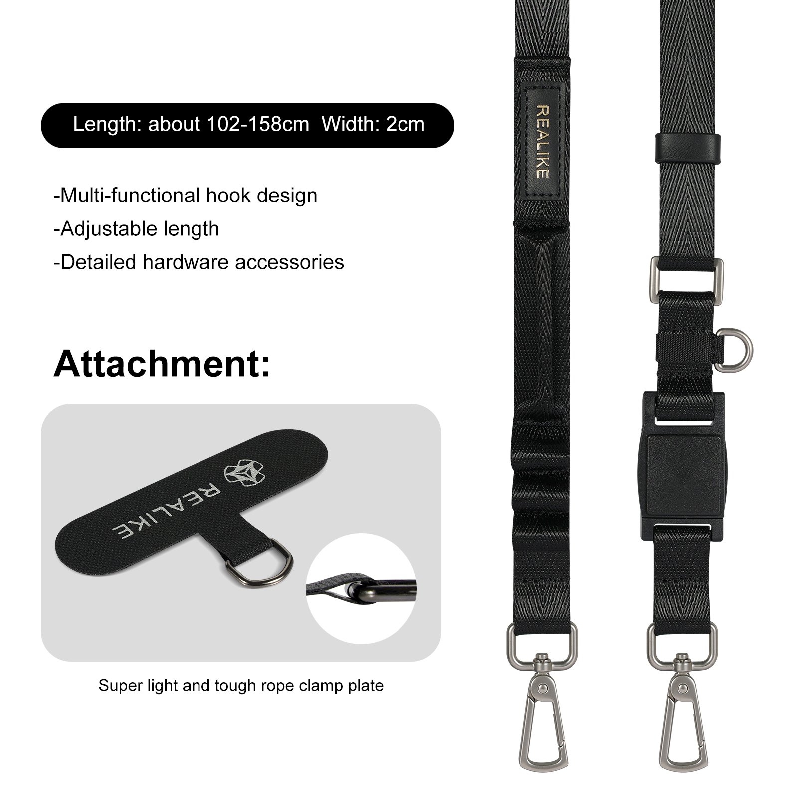 Adjustable Magnetic Lanyard Crossbody Anti-lost Necklace Lanyard Mobile Cellphone Tether Patch Phone Charm Strap For iPhone Case