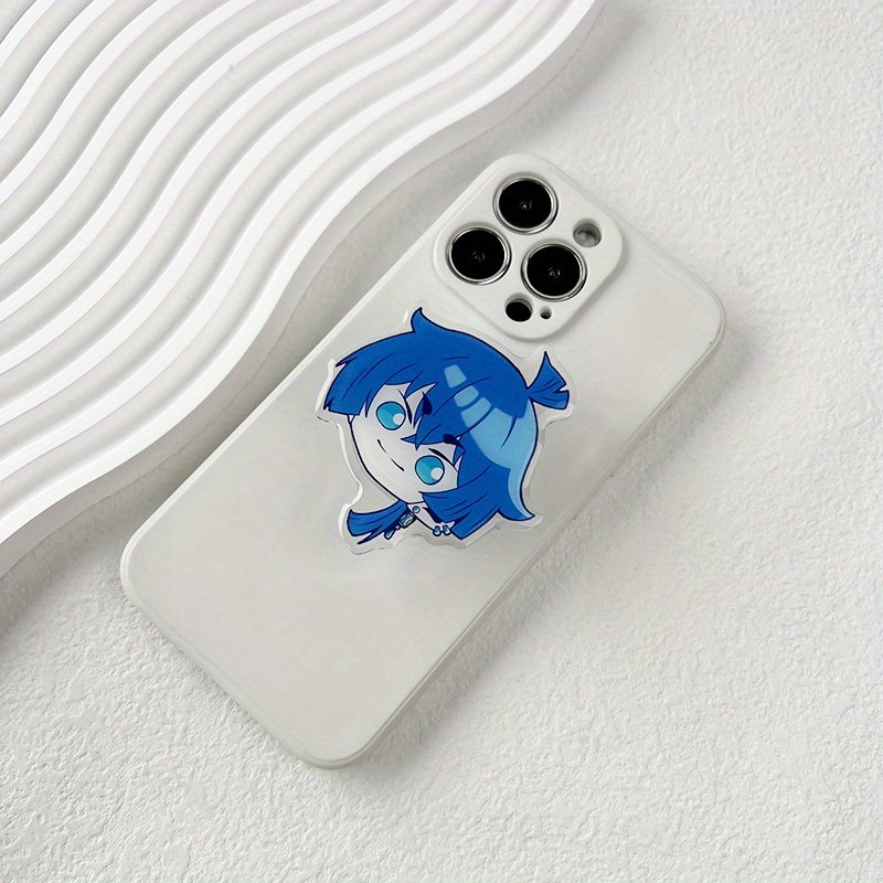 Custom 2024 factory outlet Epoxy Special-shaped Acrylic Cartoon Character Foldable Mobile Phone Holder