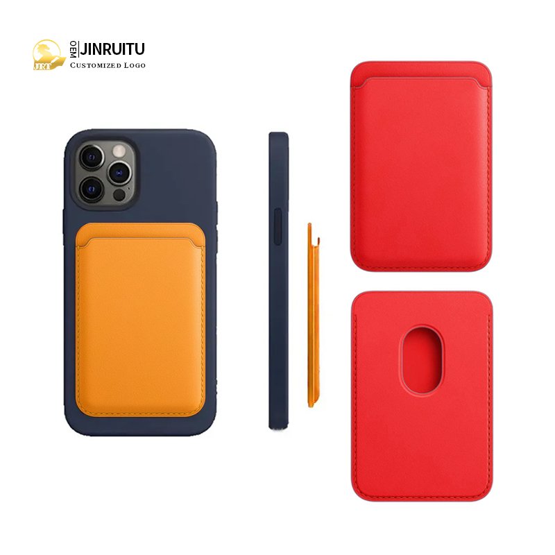 Manufacturers wholesale original quality for iPhone leather wallet Wireless charging card holders for iPhone 12 13 14 15 promax