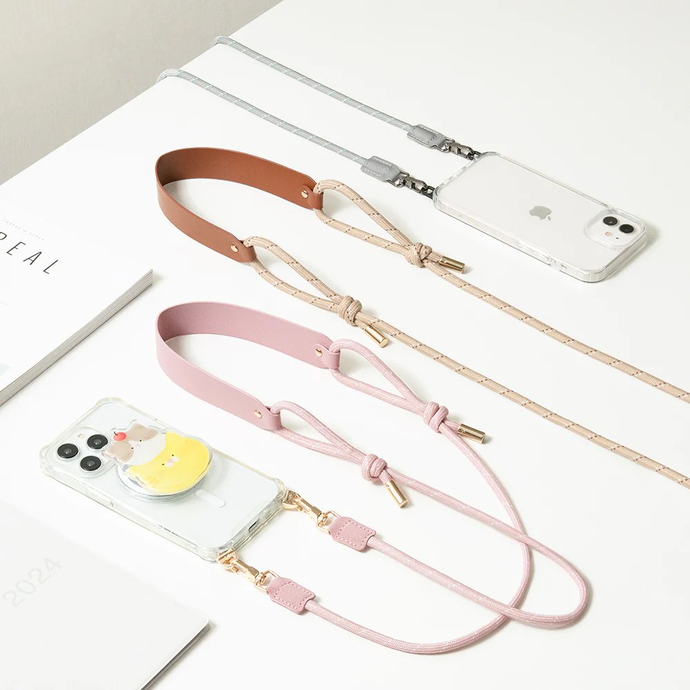 Adjustable double buckle decompression strap, mobile phone lanyard, can be used as camera strap or small bag strap