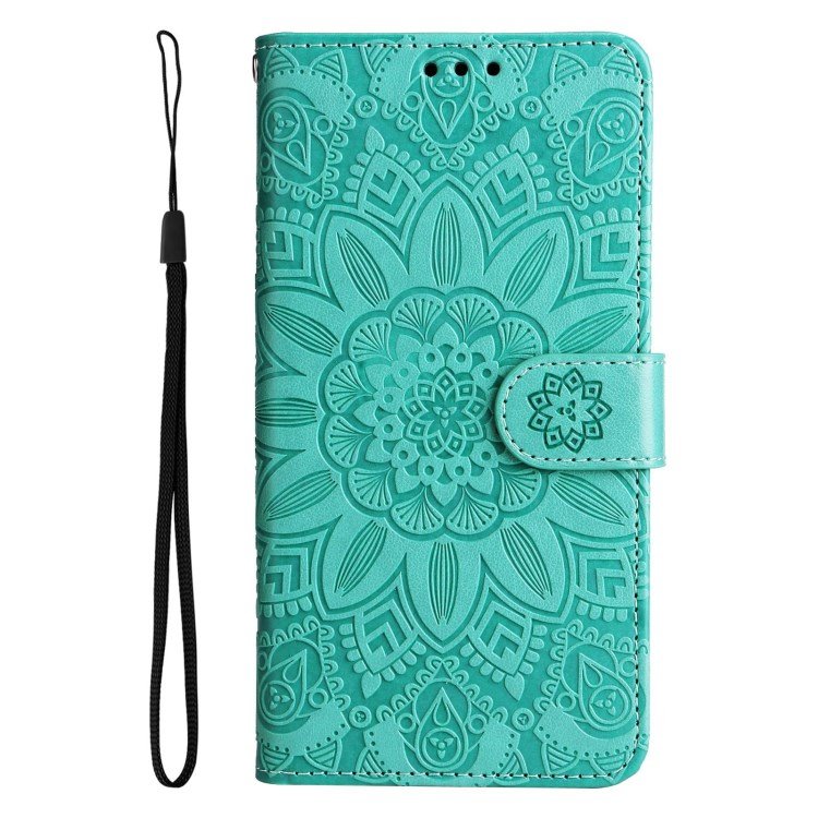 Imprinted Sunflower Stand Magnetic Clasp phone case For Realme 9i for Oppo A36 A76 A96 K10 PU leather phone case bag