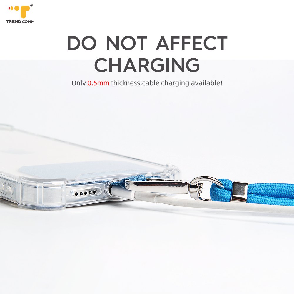 Adjustable Polyester Phone Lanyard Strap Keychain Shoulder Strap for Hanging Mobile Phone Thick Rope for Cell Phones