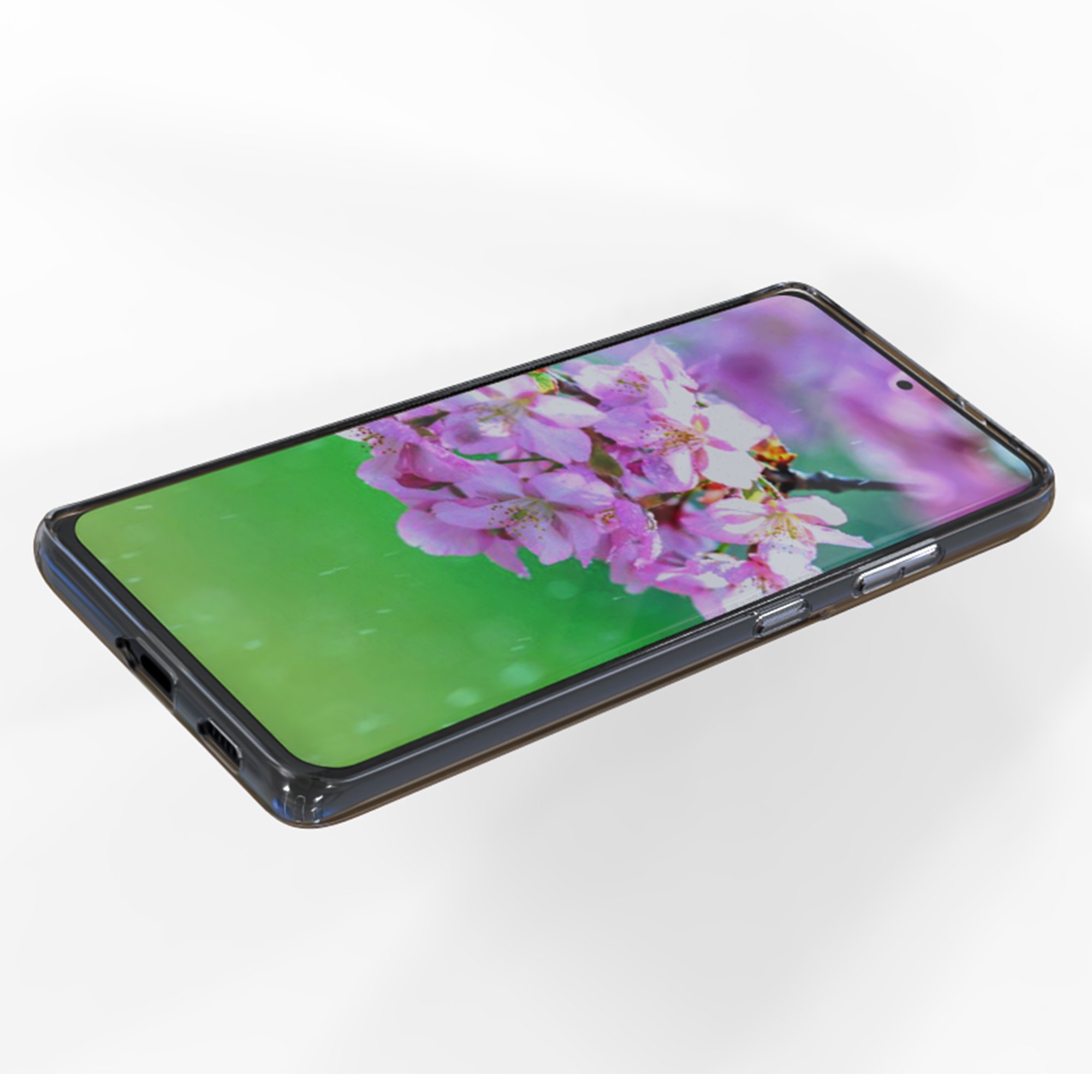 Ultrathin Transparent Tempered Glass Phone Case For S21 Shockproof Waterproof Mobile Phone Case For Samsung S21 Ultra