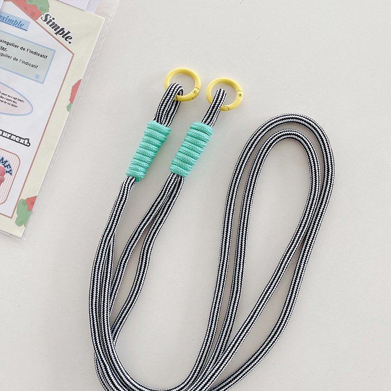Custom Logo Keychain Lanyard Accessory Adjustable Paracord Strap for Mobile Phones for Wedding & Promotions