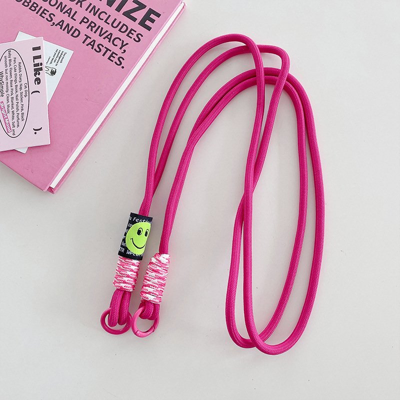 Custom Logo Keychain Lanyard Accessory Adjustable Paracord Strap for Mobile Phones for Wedding & Promotions