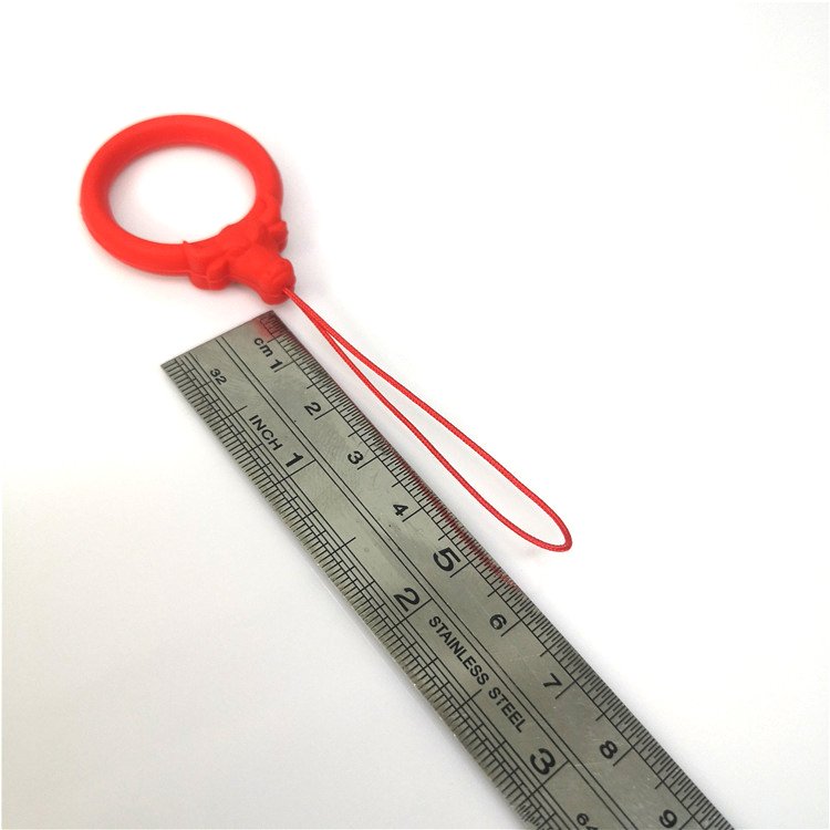 Stock mobile phone accessories short hand wrist mobile phone silicone finger ring strap for cheap promotional gifts