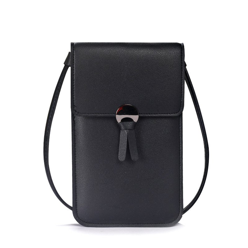 Women Bags Soft Leather Wallets Touch Screen Cell Phone Purse Crossbody Shoulder Strap Handbag Phone Bags for Female