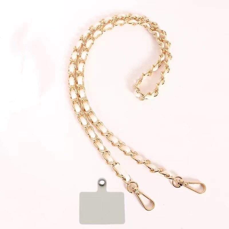 Phone Strap Anti-Lost Lanyard Camera Usb Holder Mobile Accessories Crossbody Necklace Cord Chain Black Color For All Phone Case