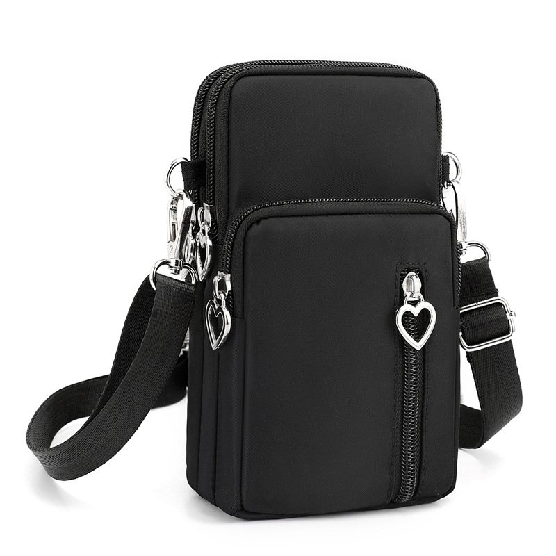 Custom Logo Fashion Cell Phone Small Crossbody Bags Shoulder Pocket Wallet Pouch Mobile Phone Bag Case with Neck Strap Phone Bag