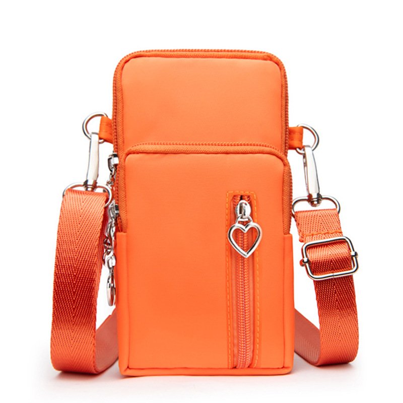 Custom Logo Fashion Cell Phone Small Crossbody Bags Shoulder Pocket Wallet Pouch Mobile Phone Bag Case with Neck Strap Phone Bag