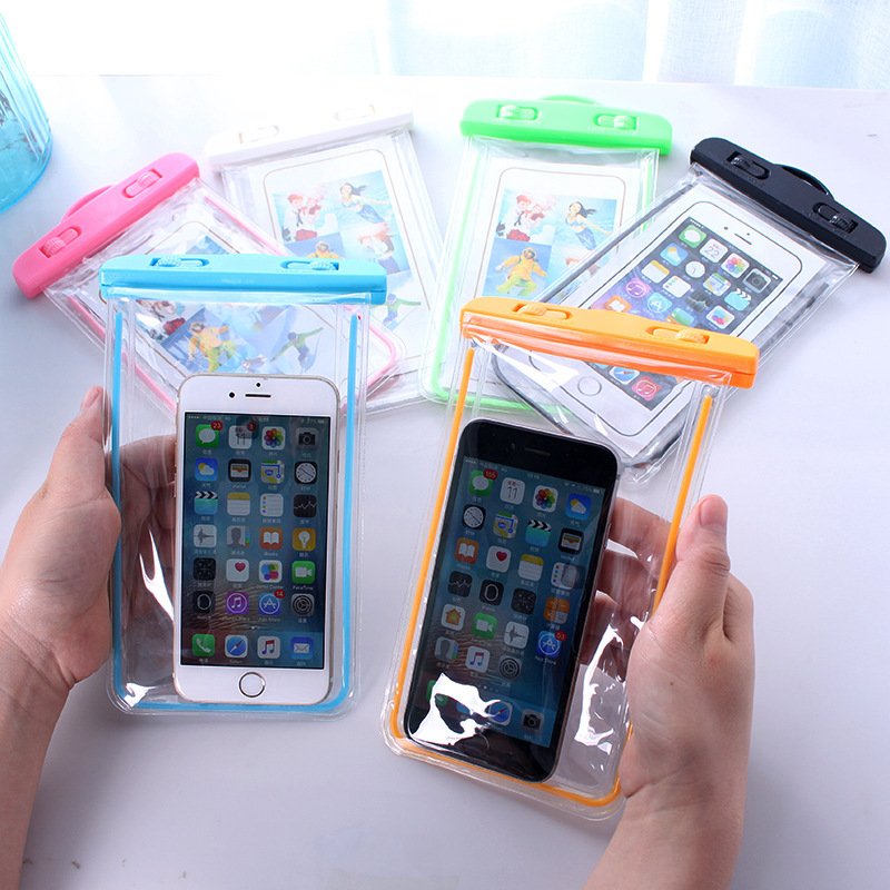 Under 6inch Waterproof Phone Pouch Case Underwater Phone Dry Bag for Iphone