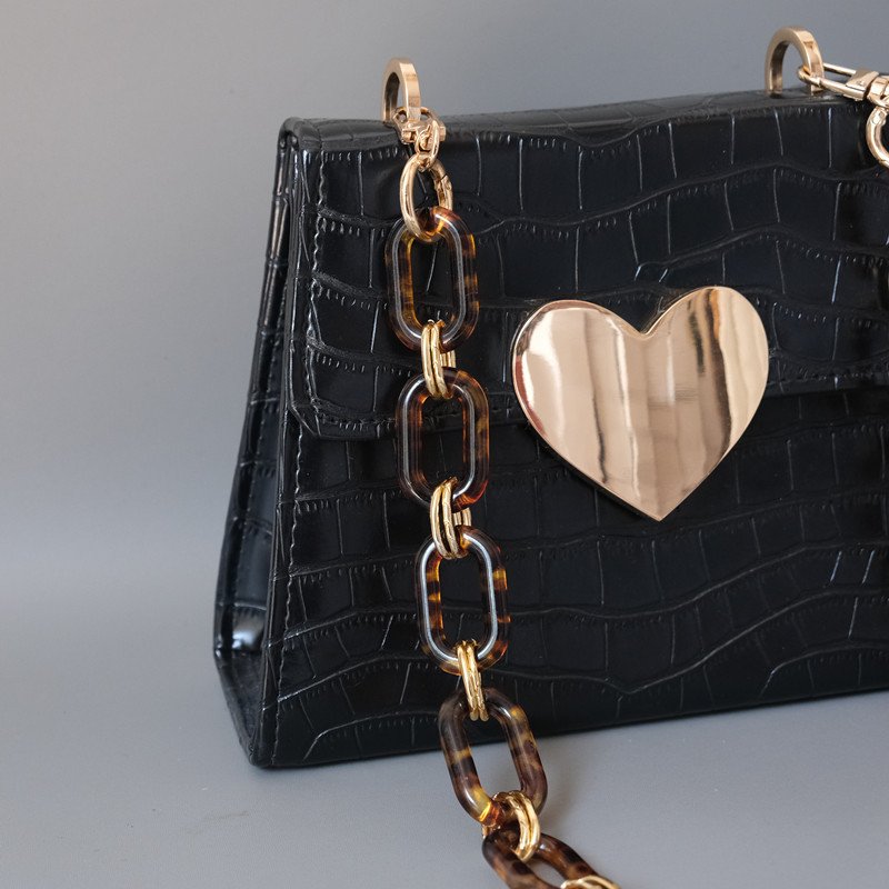 Chunky Acrylic Chain Mobile Lanyards Strap Fashionable Replacement Purse DIY Crafts Bag Chains Custom Phone Necklace