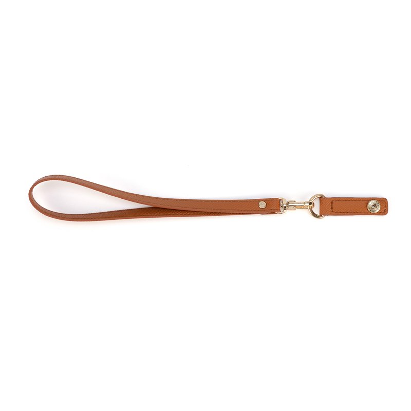 Custom Leather Mobile Phone Strap Bag Crossbody Cell Phone Bag with Metal Hook