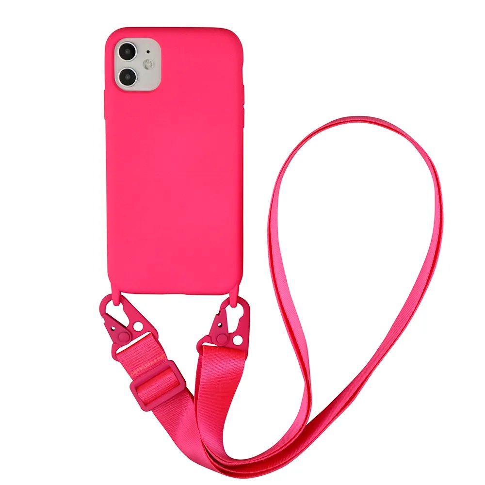 Fashion female crossbody lanyard strap with phone case for iPhone 15 14 13 12 11 pro max 8 6 7 plus phone accessories fit travel