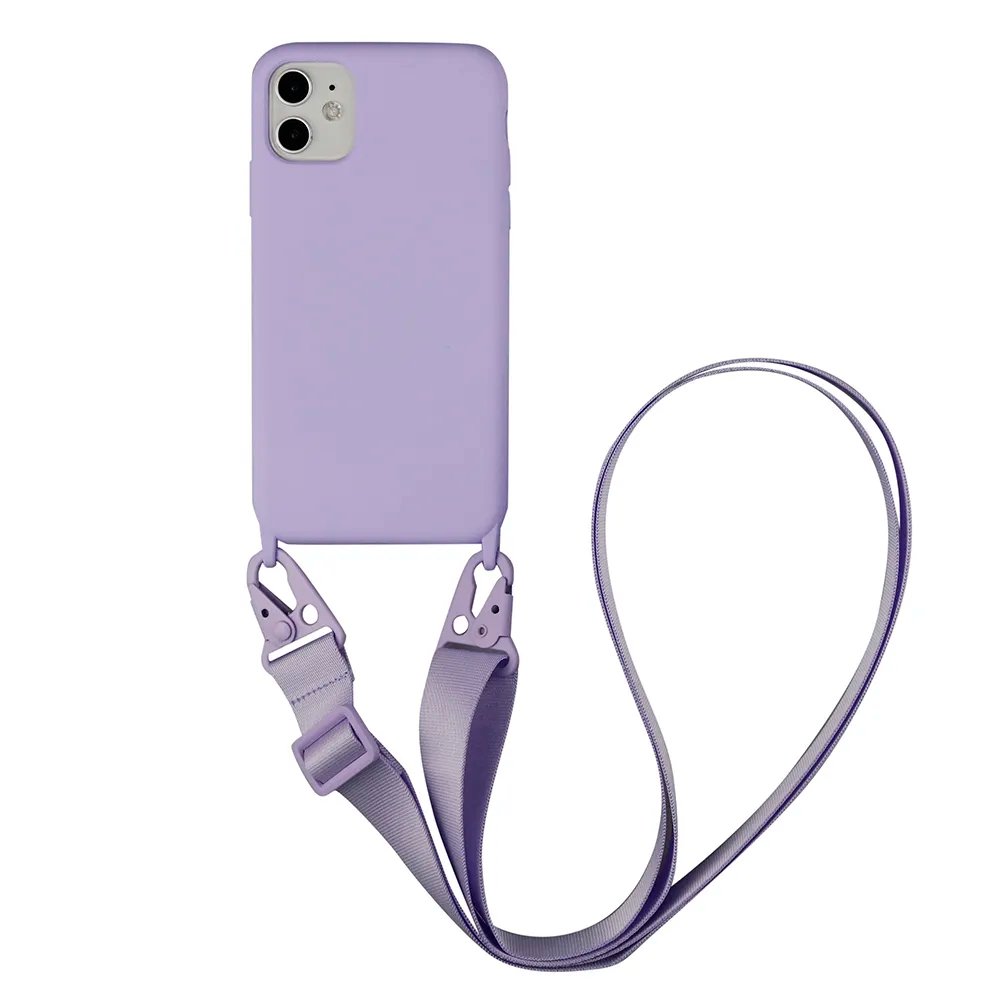 Fashion female crossbody lanyard strap with phone case for iPhone 15 14 13 12 11 pro max 8 6 7 plus phone accessories fit travel