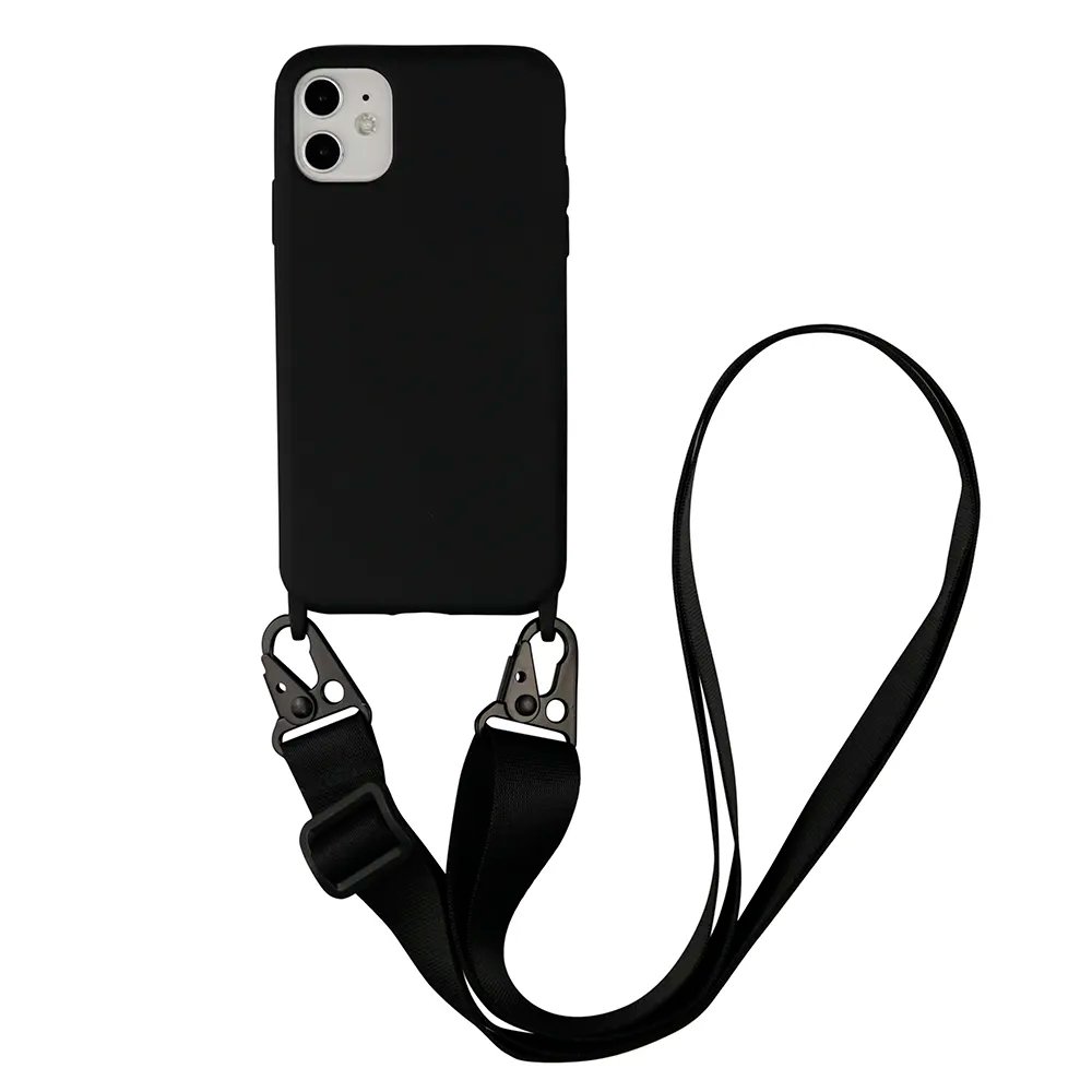 Fashion female crossbody lanyard strap with phone case for iPhone 15 14 13 12 11 pro max 8 6 7 plus phone accessories fit travel