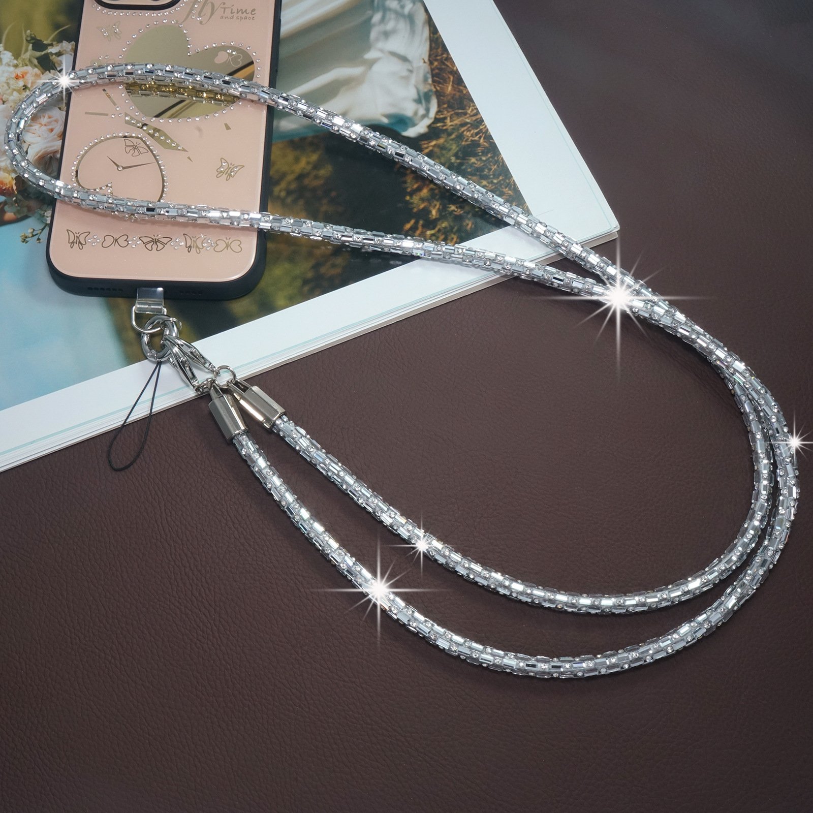 Fashion Universal Crossbody Mobile Phone Lanyard For Iphone Samsung Huawei Xiaomi Leisure Neck Rope Hanging Cord Strap Lanyard
