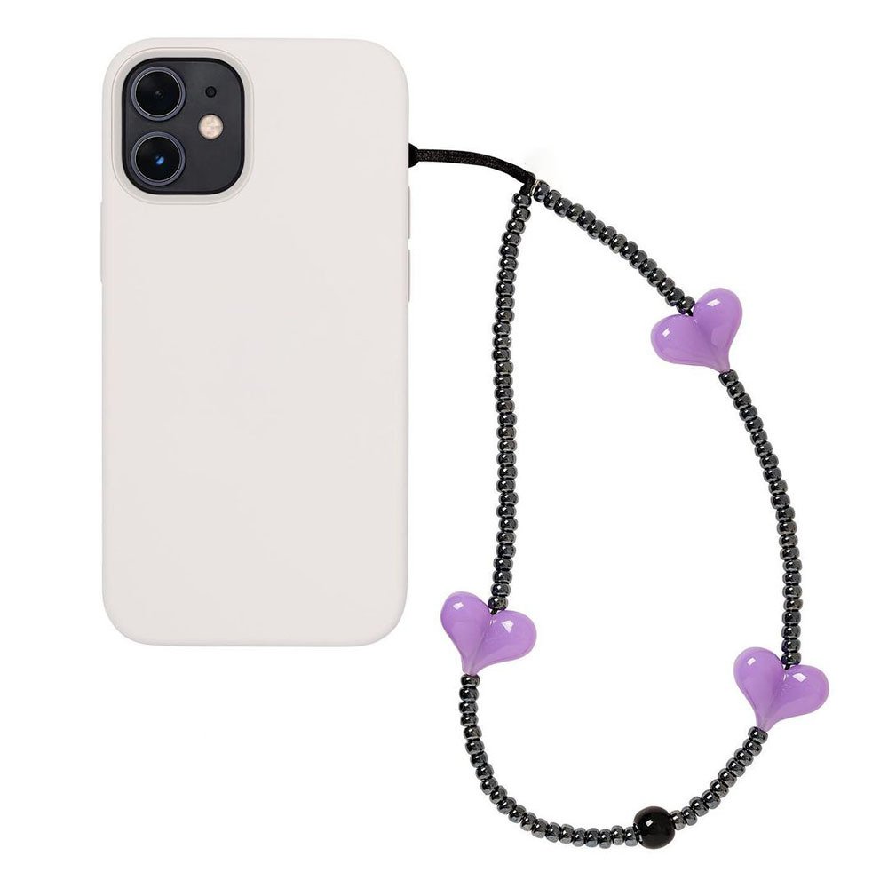 KKBEAD hot selling simple wind love series hand chain red short mobile phone lanyard