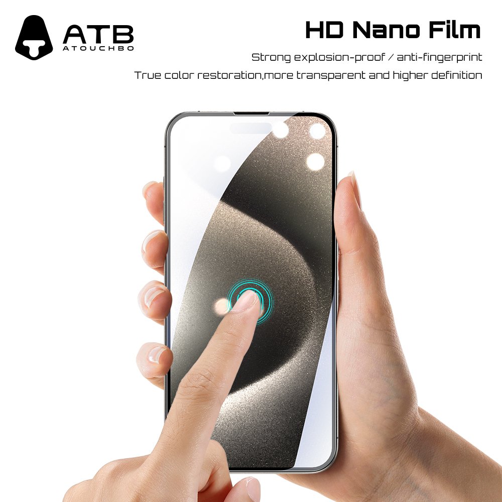 Atouchbo 6 in 1 For iPhone Screen Protection Set For iPhone Phone Case with Screen Protector Accessories