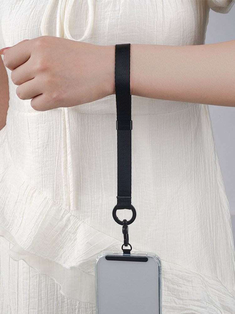 High-end mobile phone lanyard short wrist strap mobile phone case lanyard safe anti-lost anti-theft adjustable