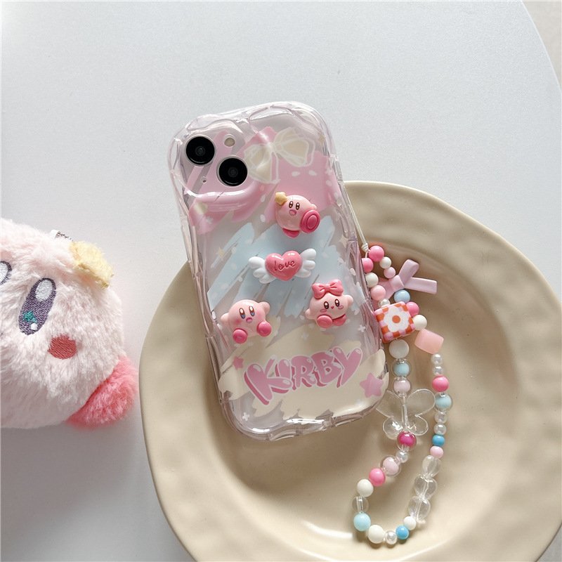 Newest Lovely Cartoon Pig Three-Dimensional Effect Creative Bracelet Design Soft TPU Mobile Phone Case For Redmi Note 9 10 11 12