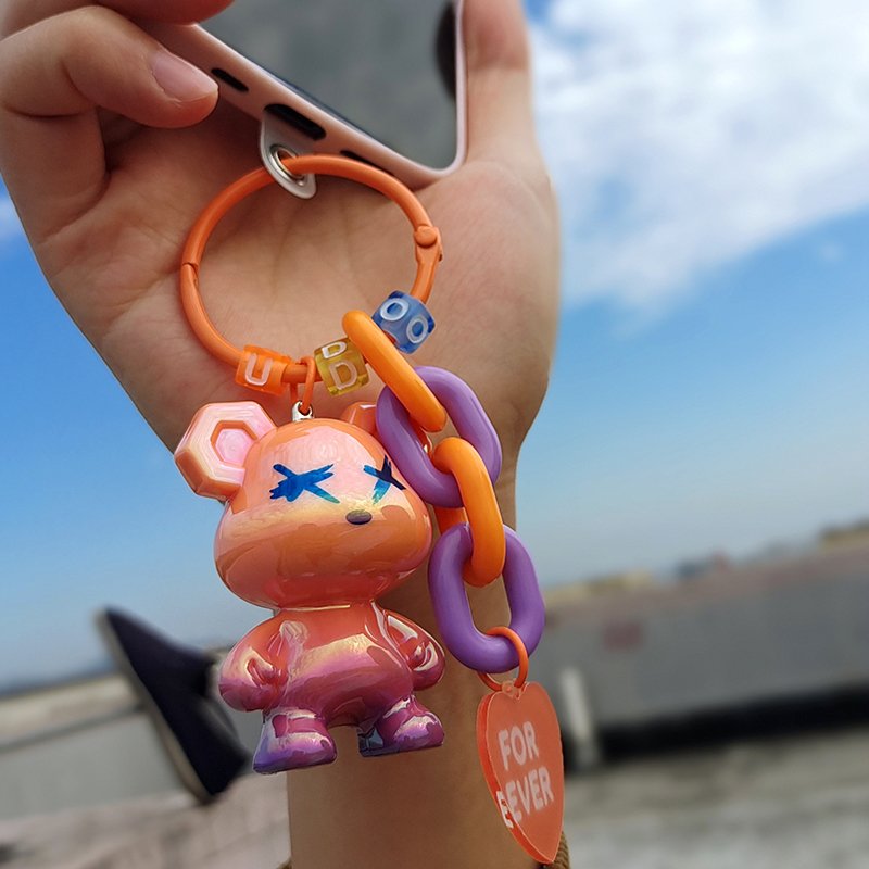 Fashion Bag Accessories Generic Phone Strap Mobile Phone Lanyard Cute Bear Phone Charms