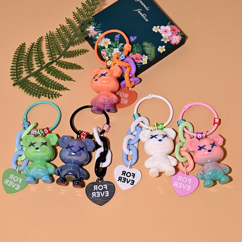 Fashion Bag Accessories Generic Phone Strap Mobile Phone Lanyard Cute Bear Phone Charms