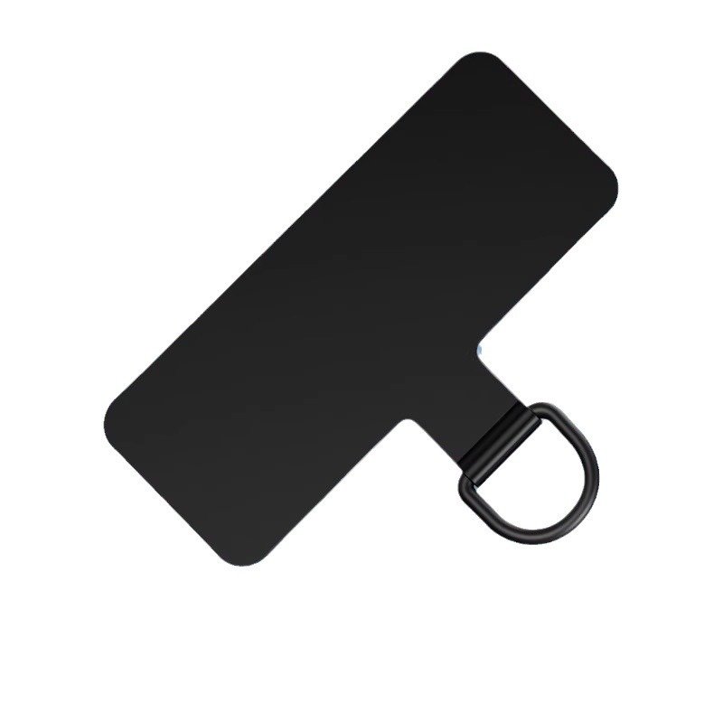 X627-2 Cheap Universal Phone Lanyard Patch Metal With Stainless Steel Slip Mobile Phone Tether Tab For Rope Shape Phone straps