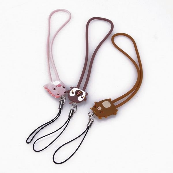 custom design wholesales mobile phone strap charms