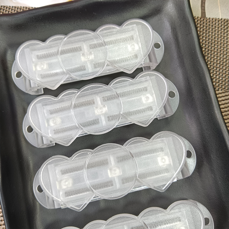 Mobile phone back clip DIY groove material clip transparent material small heart back clip mobile phone accessories