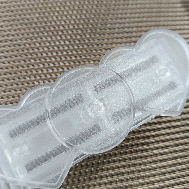 Mobile phone back clip DIY groove material clip transparent material small heart back clip mobile phone accessories