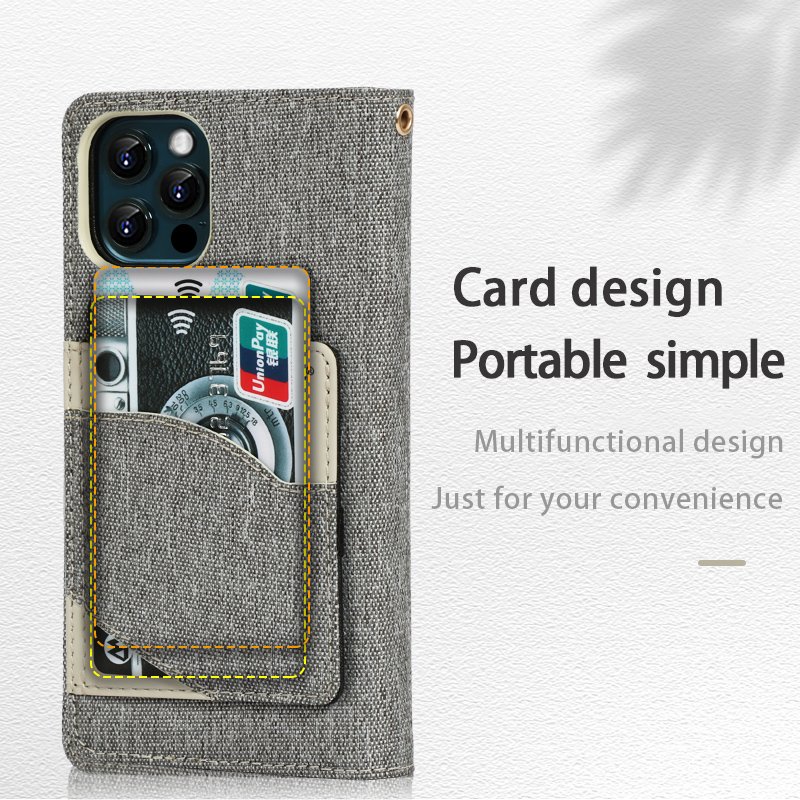 New clamshell wallet phone case shockproof phone stand release strap for iphone 13 13 pro max phone accessory
