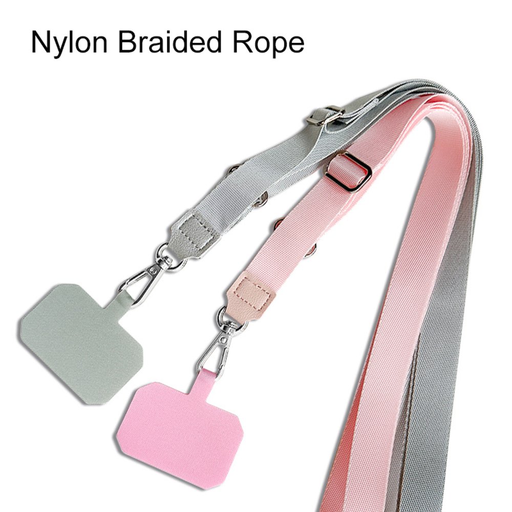 Universal Cell Phone Lanyard Neck Strap Charms Nylon Mobile Phone Straps with Tether Tab for Phones