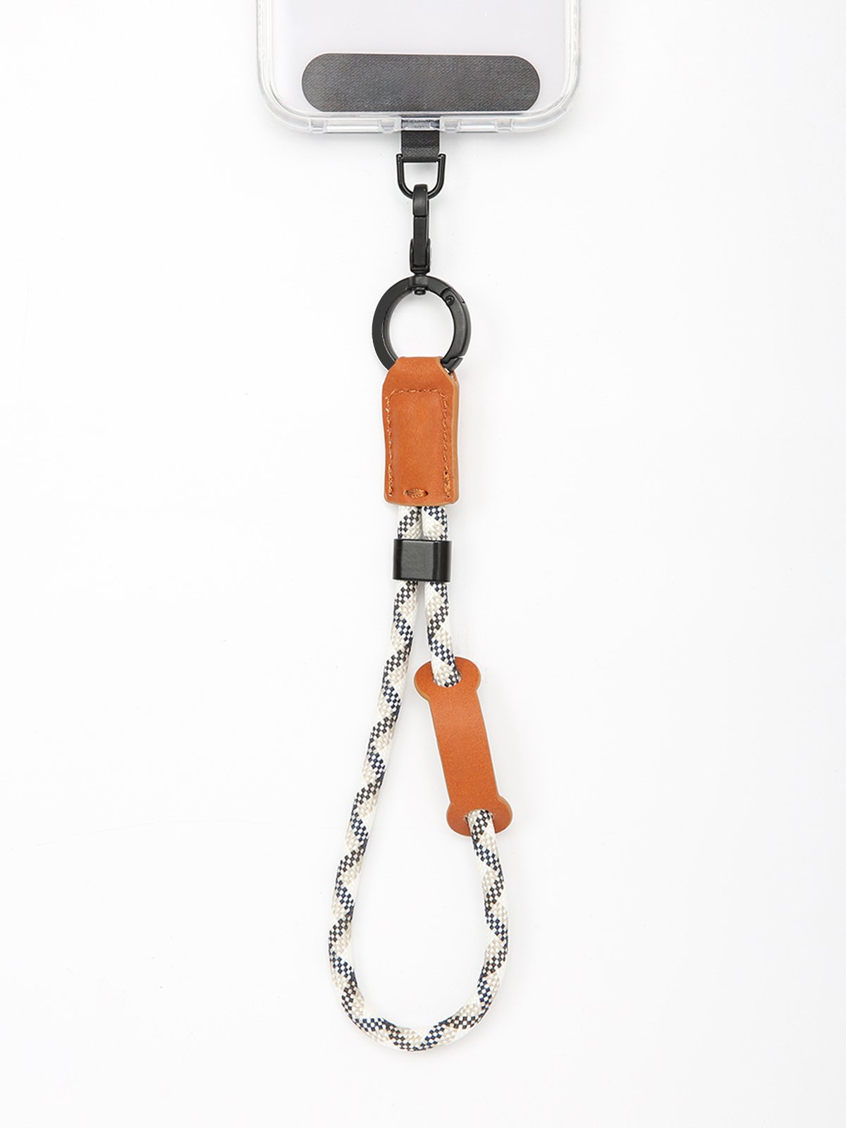 High-end series top layer cowhide multifunctional mountain outdoor universal wristband mobile phone strap