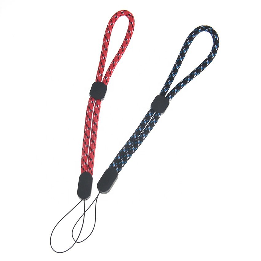 Adjustable Nylon Wrist Strap Lanyard For Cell Phone Camera USB Flash Drive Keys Keychains Hand String Holder Straps