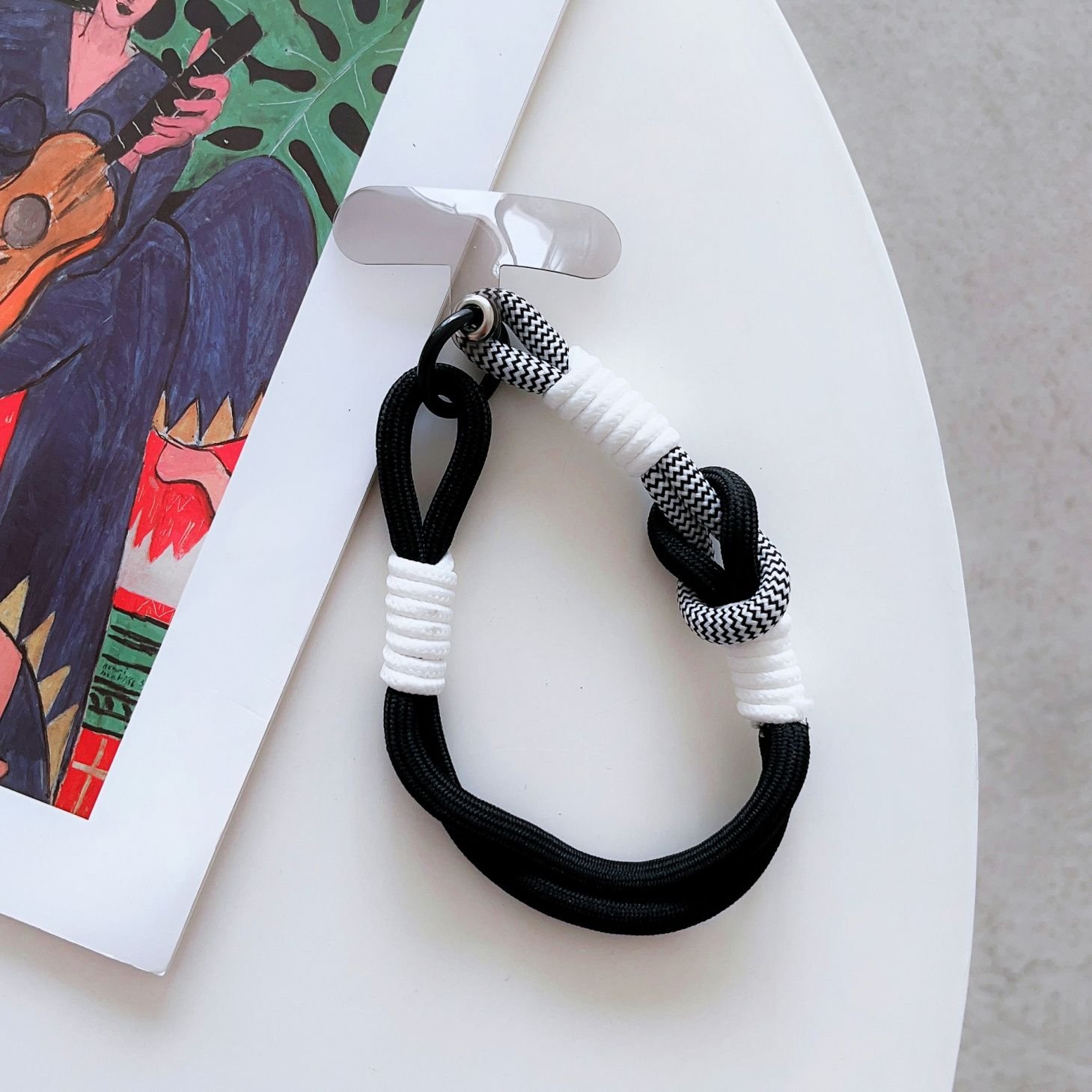 Mobile Phone Accessories Hanging Cell Phone Strap Color Short Lanyard Double-Headed Lock Buckle Portable Bag Pendant Chain