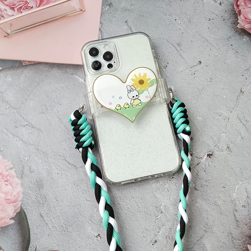 120cmmobile phone lanyard, simple and creative weaving rope, universal female personality rope mobile phone accessories