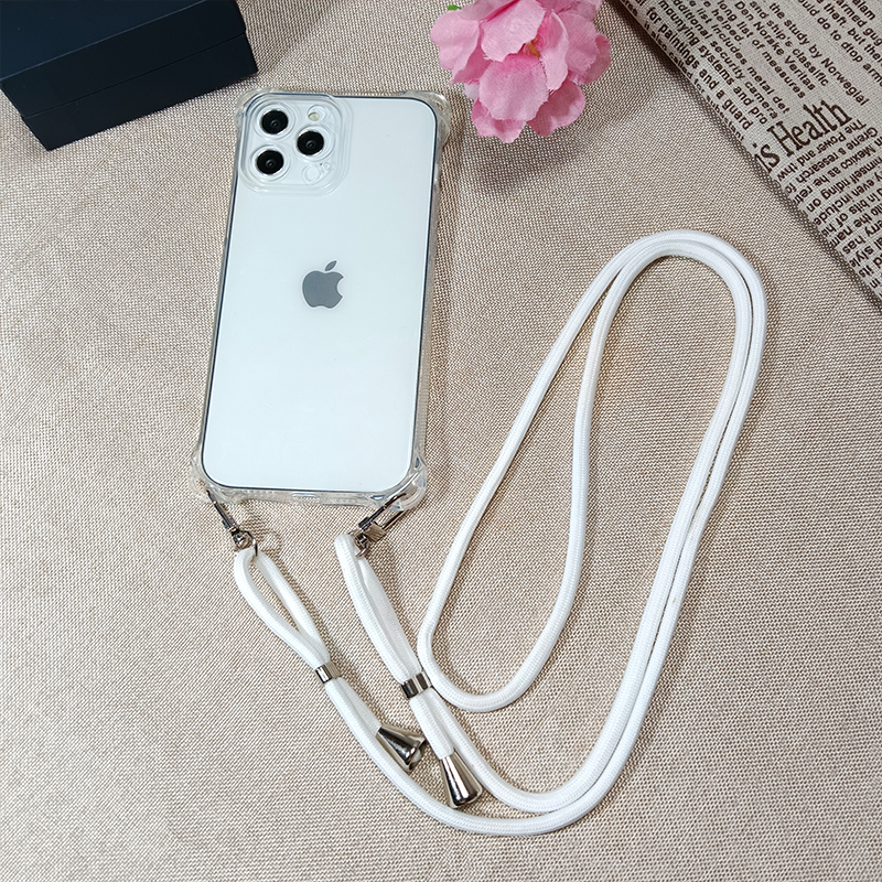 crossbody phone rope with adjustable phone case hanging rope, phone case double buckle neck hanging ropemobile