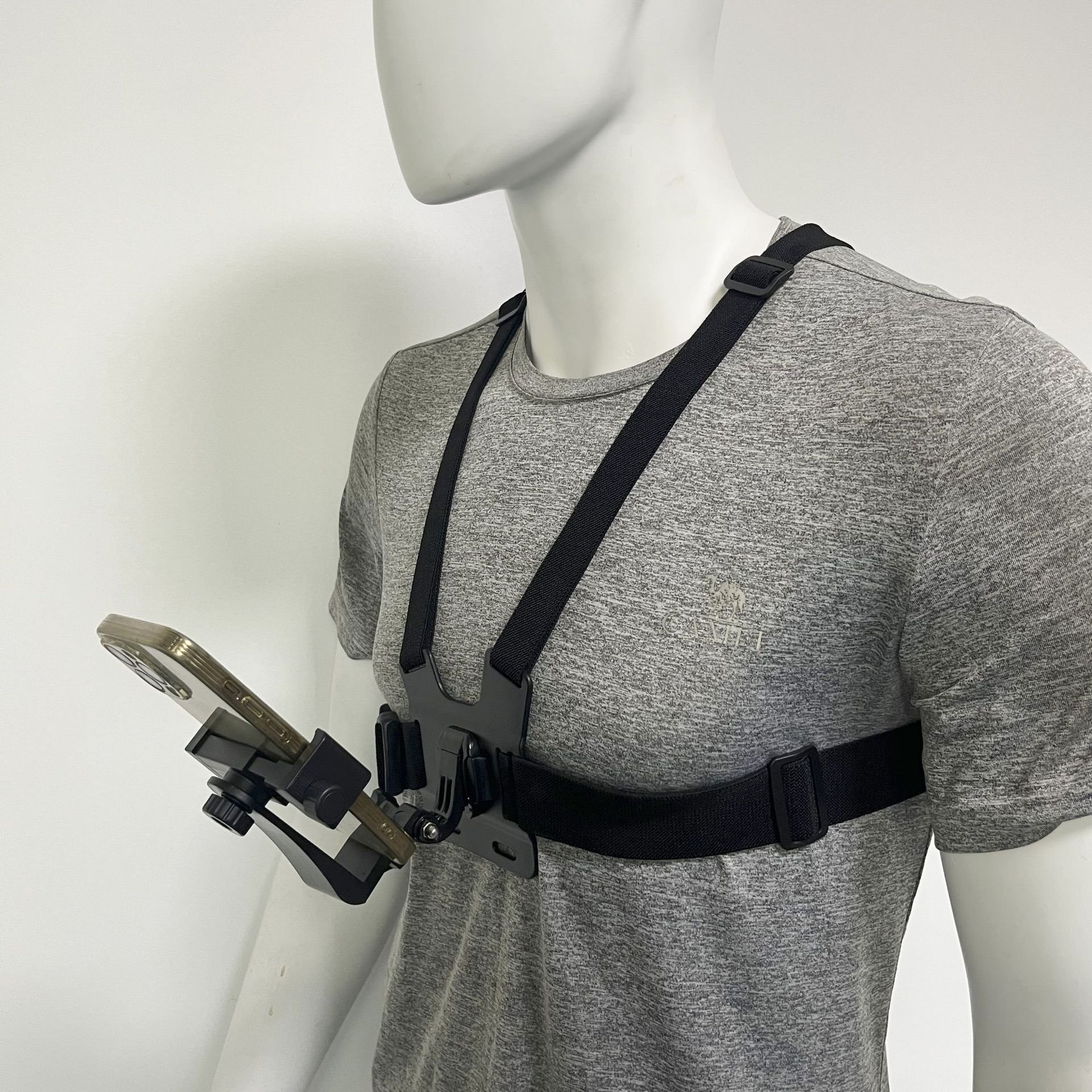 2 in 1 Mobile Phone Chest Strap Harness Belt Mount for Gopros Hero 11 9 8 Max Insta360 one Sports Action Camera Accessories