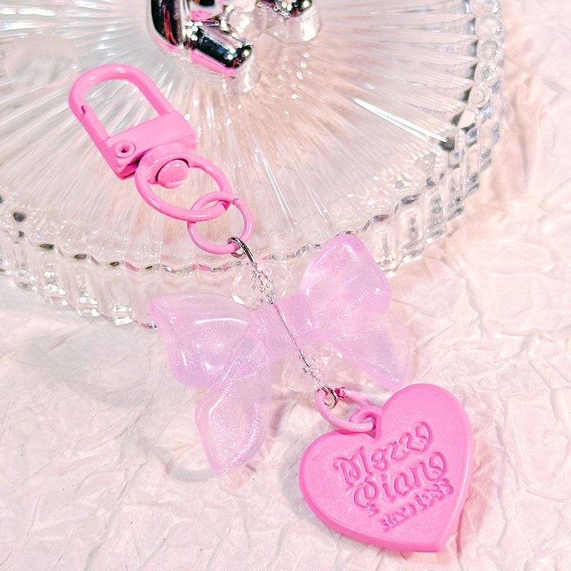 New glow-in-the-dark bow small pendant Mobile phone chain Headphone bag accessories mobile phone chain