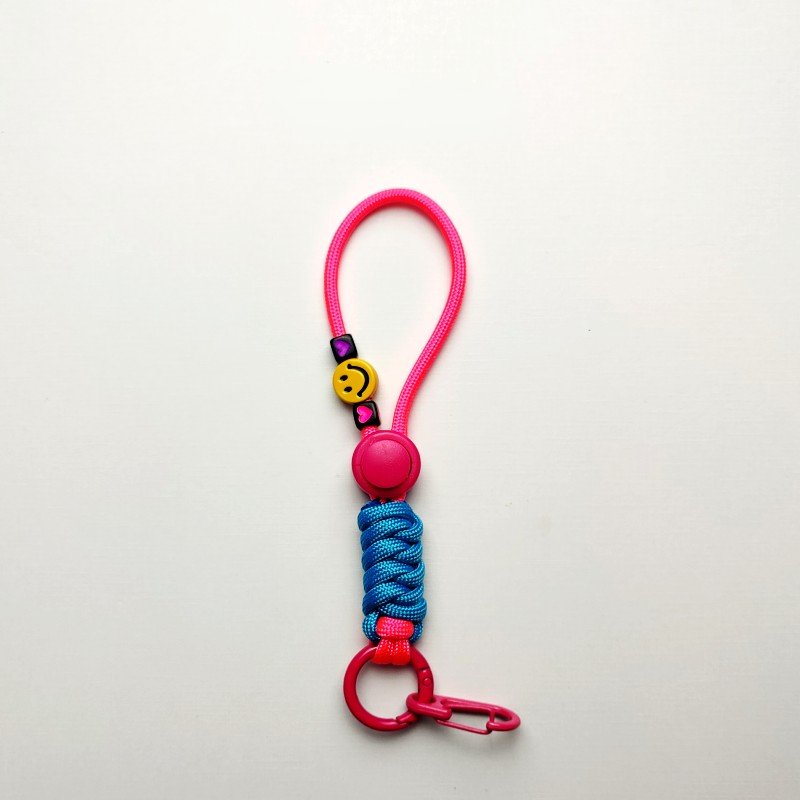 Anti loss Customizable Keychain Hanging Rope Mini Multi functional Wrist Strap Mobile Phone Hanging Rope 15cm